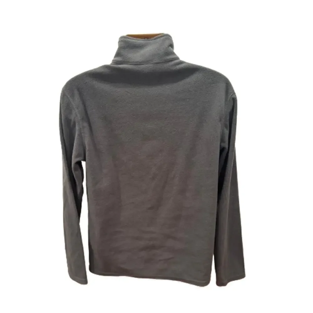 The North Face Gray Fleece Zipper Jacket - Size Medium